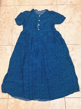 Free- polkadot midi dress